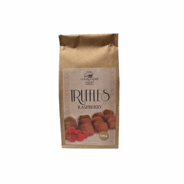 Tryfflar Hallon 100g