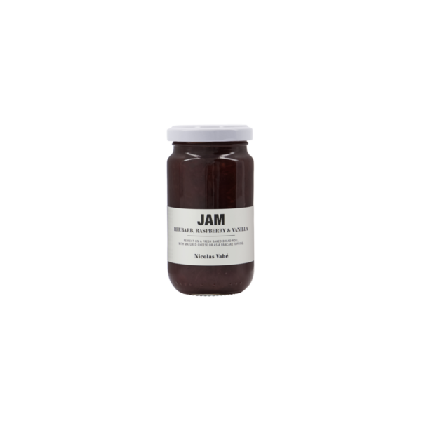Jam 240 g - Rhubarb, Raspberry & Vanilla