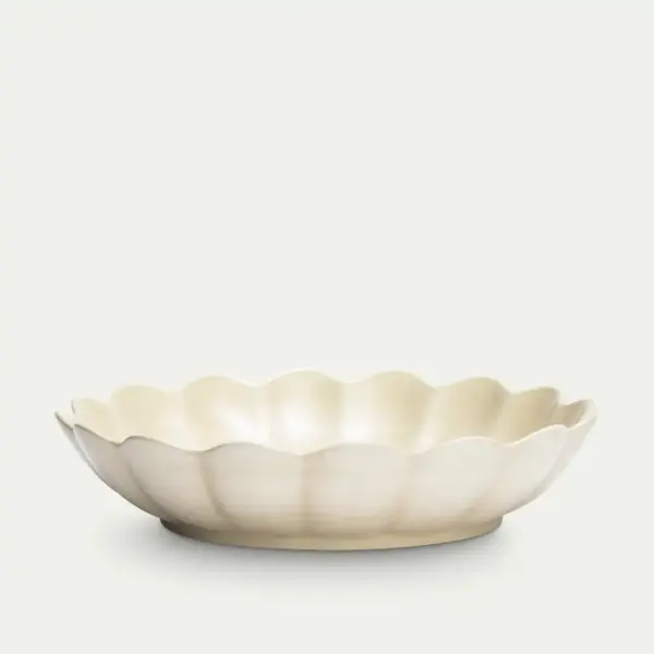 Oyster Skål 31cm/220cl - Sand