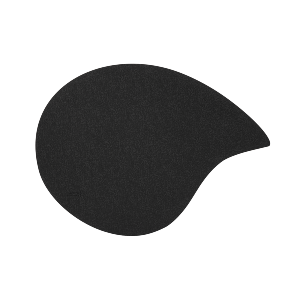 Tablemat Drop 45x30cm - Black