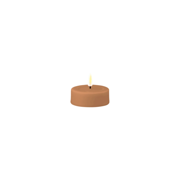 Stort Värmeljus 6,1x5,5 cm (2 pcs.) - Caramel