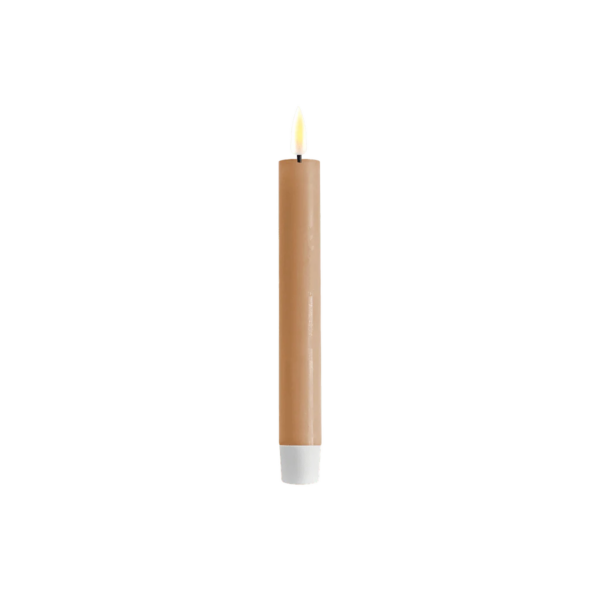 Kronljus 2,2x15 cm (2 pcs.) - Caramel