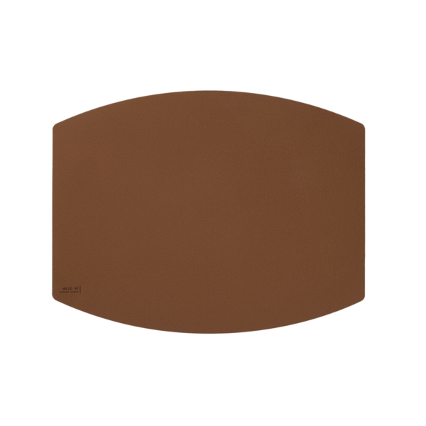 Tablemat Elips 45x30cm - Cognac