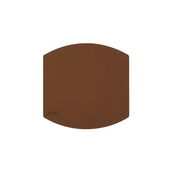 Hot mats Elips Diam:22cm - Cognac