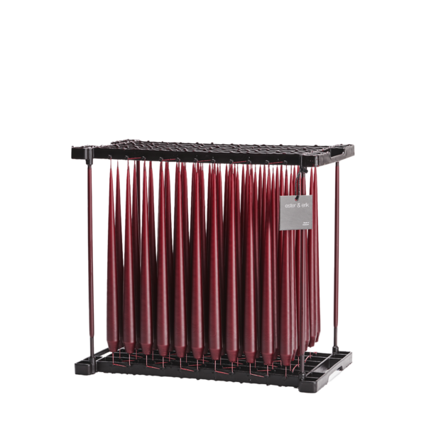 Ljus 32 cm matt - DEEP WINE