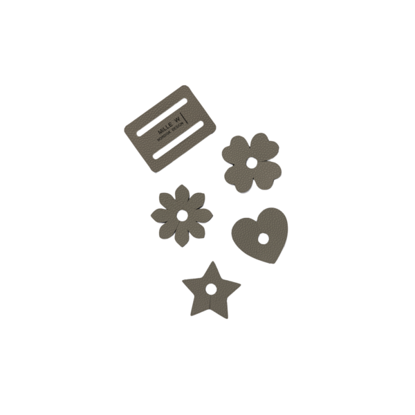 Wineglas Charms - Grey