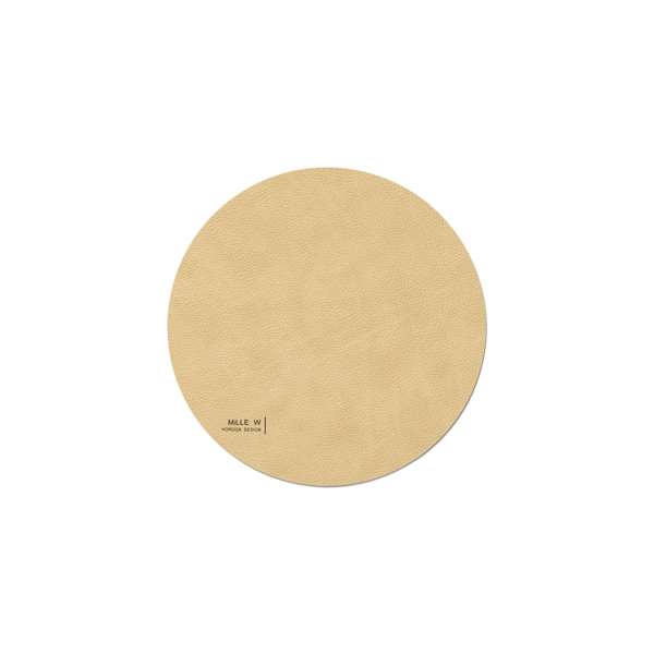 Hot mats Round Diam:22cm - Beige
