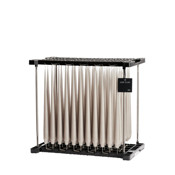 Ljus 32 cm lack - LINEN GREY