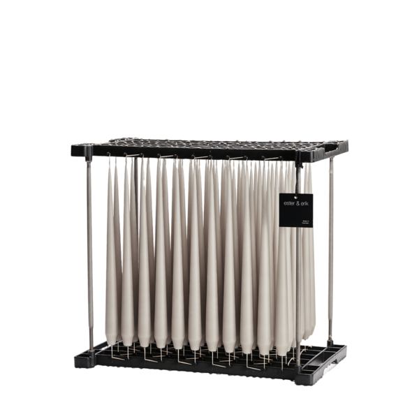 Ljus 32 cm matt - LINEN GREY