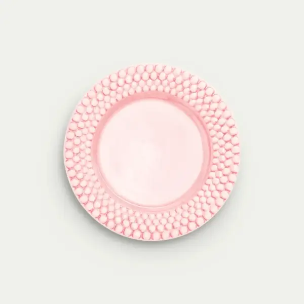 Bubbles Tallrik 28cm - Ljusrosa