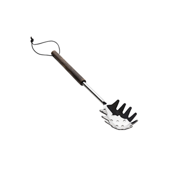 Pastaslev - Mörkt trä Metall
