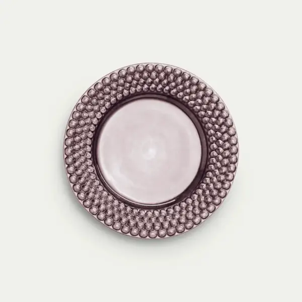 Bubbles Tallrik 28cm - Plommon