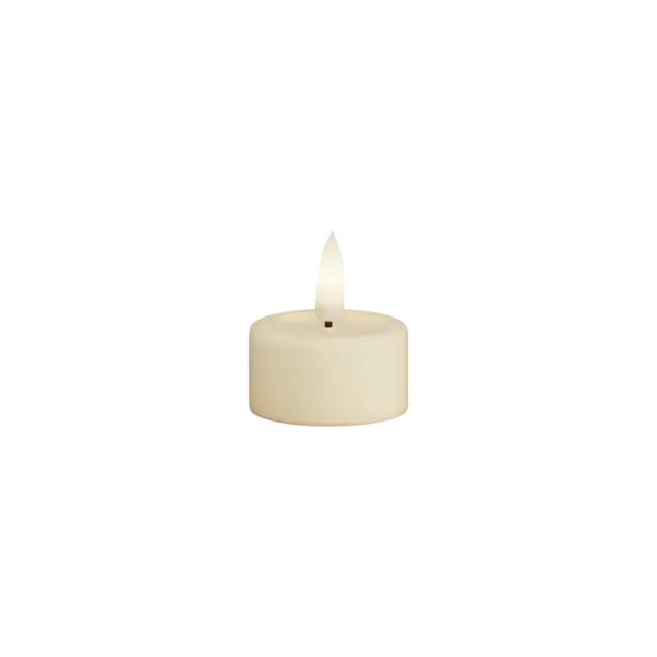 Värmeljus 4,1x4,5 cm (2 pcs.) - Cream