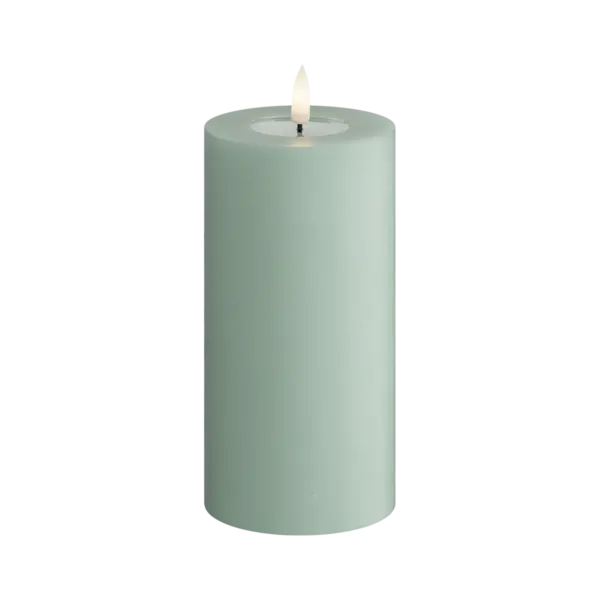 Blockljus 7,5x15 cm - Salvie