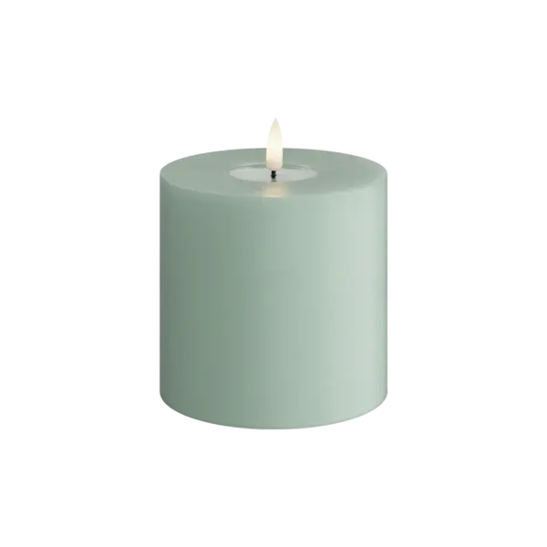 Blockljus 10x10 cm - Salvie