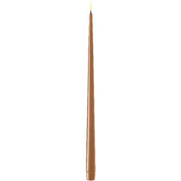 Kronljus 2,2x38 cm (2 pcs.) - Caramel