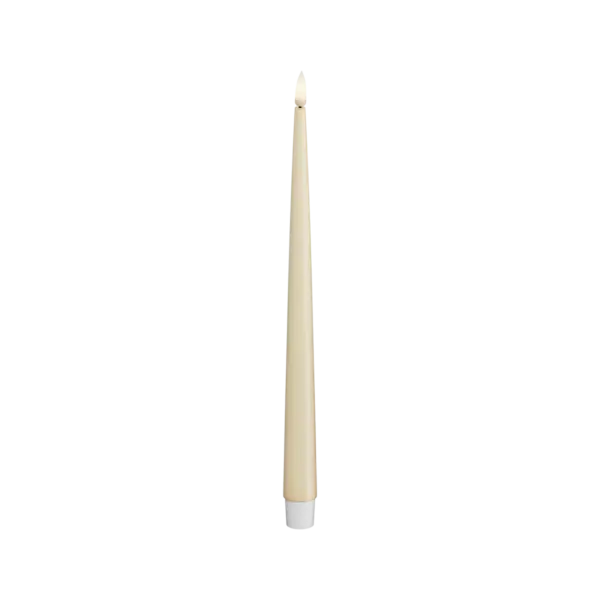 Kronljus 2,2x28 cm (2 pcs.) - Cream