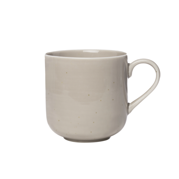 Mugg porslin d8 h8,5 - Sand
