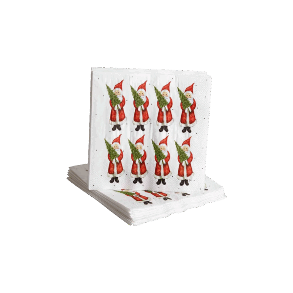 Lunchservett 33x33 cm Tomtar