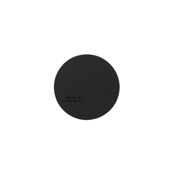 Coaster Round - Black