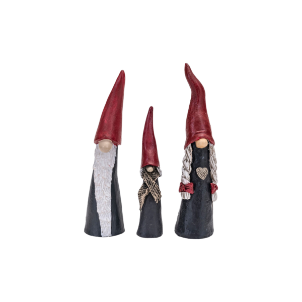 Tomten den långa Familj 3 st H.7-9cm