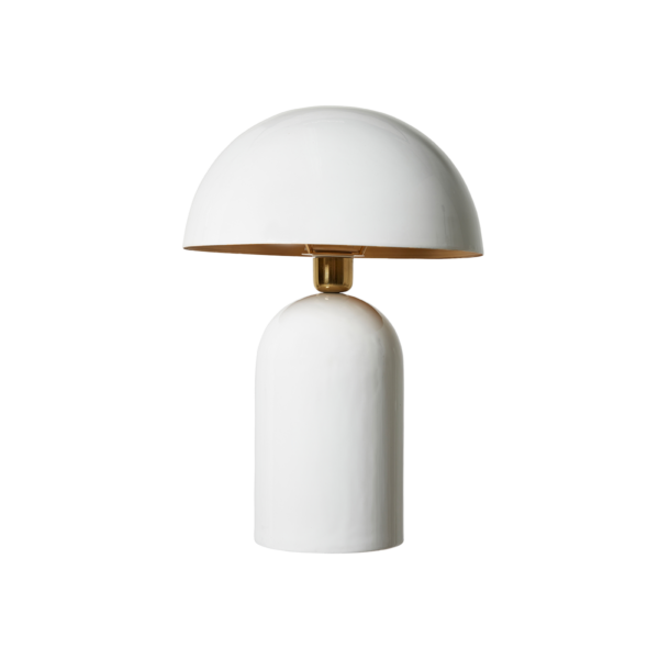 ROME Bordslampa 31x45+18 cm - Vit