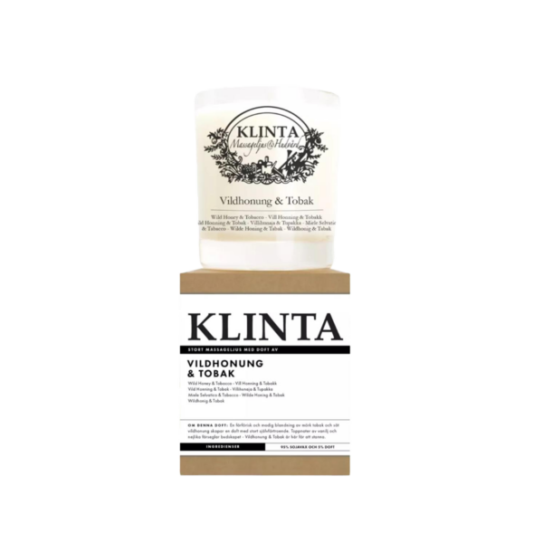 Massageljus 45h - Vildhonung & Tobak