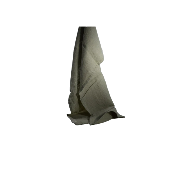 Handduk LIN, 2pack, 100% Linne, 50x70cm - Ljusgrön