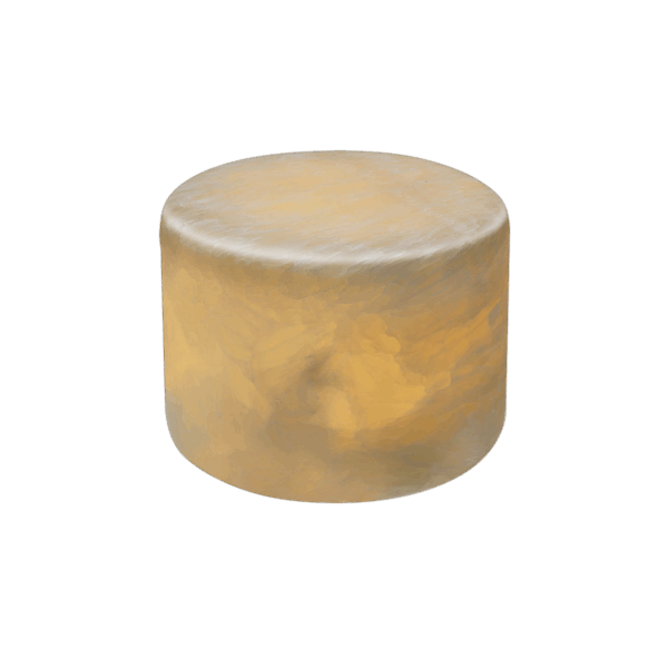 Marble ljusdekoration silk beige matt finish - LARGE