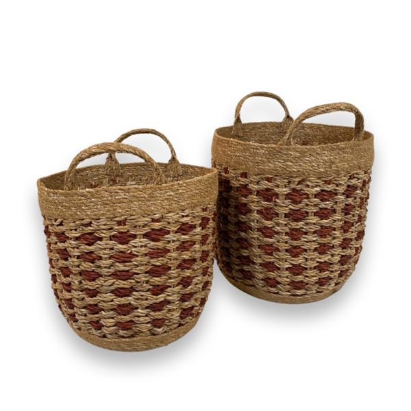 BASKET THARU RED