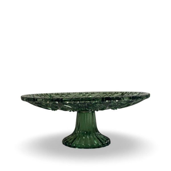 CAKE PLATE TUIJA GREEN MEDIUM