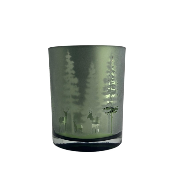 CANDLE HOLDER PINE FORREST L