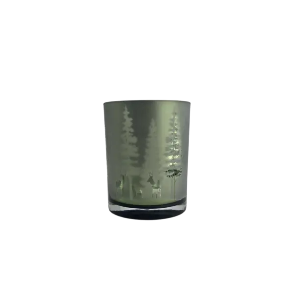 CANDLE HOLDER PINE FORREST L