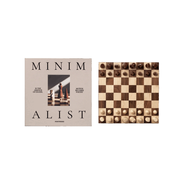 Wood Chess - The Minimalist