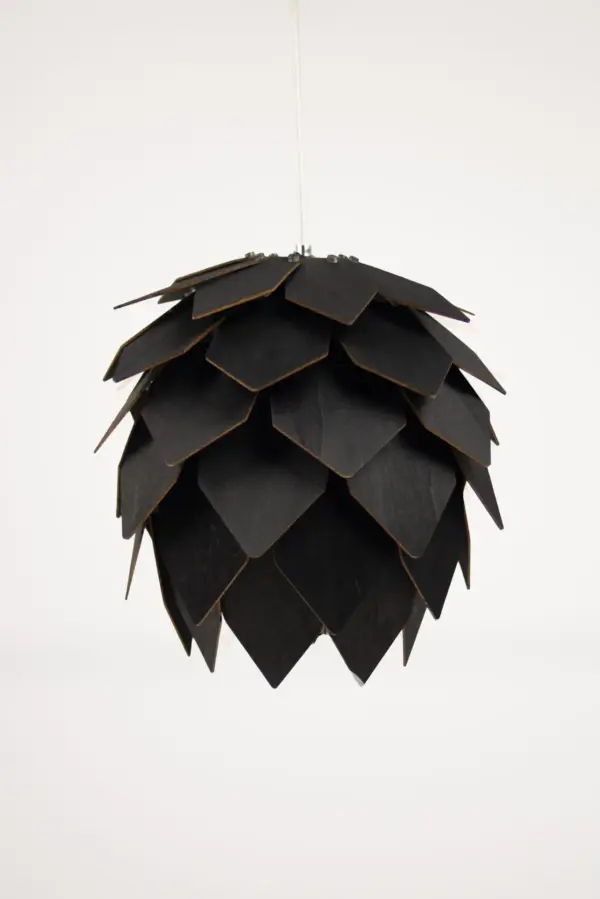 Cone lampa mini - Svart