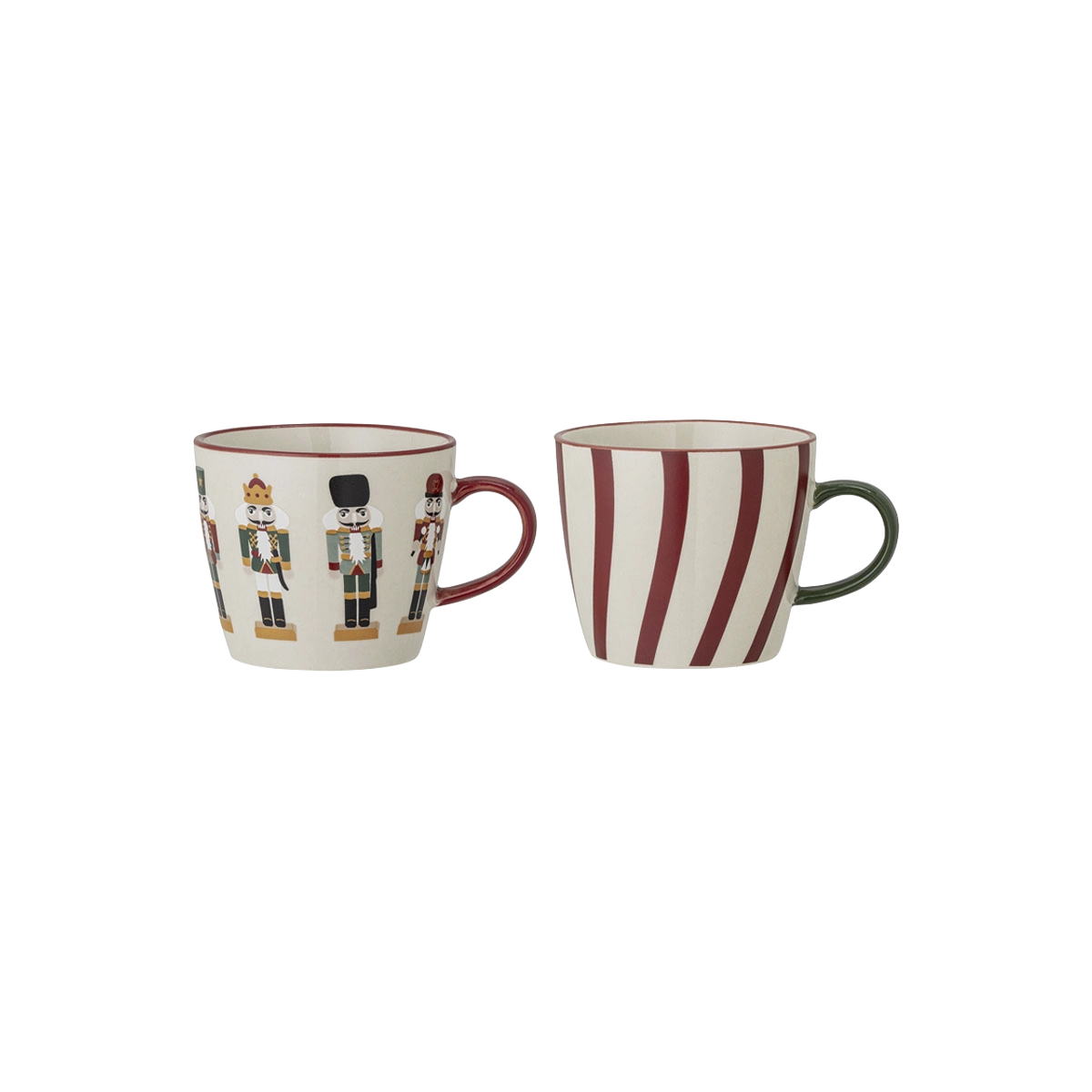 Jolly Krus, Rød, Stentøj 2-pack