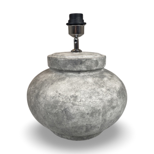 LEGGERO TABLE LAMP ROUND STONE