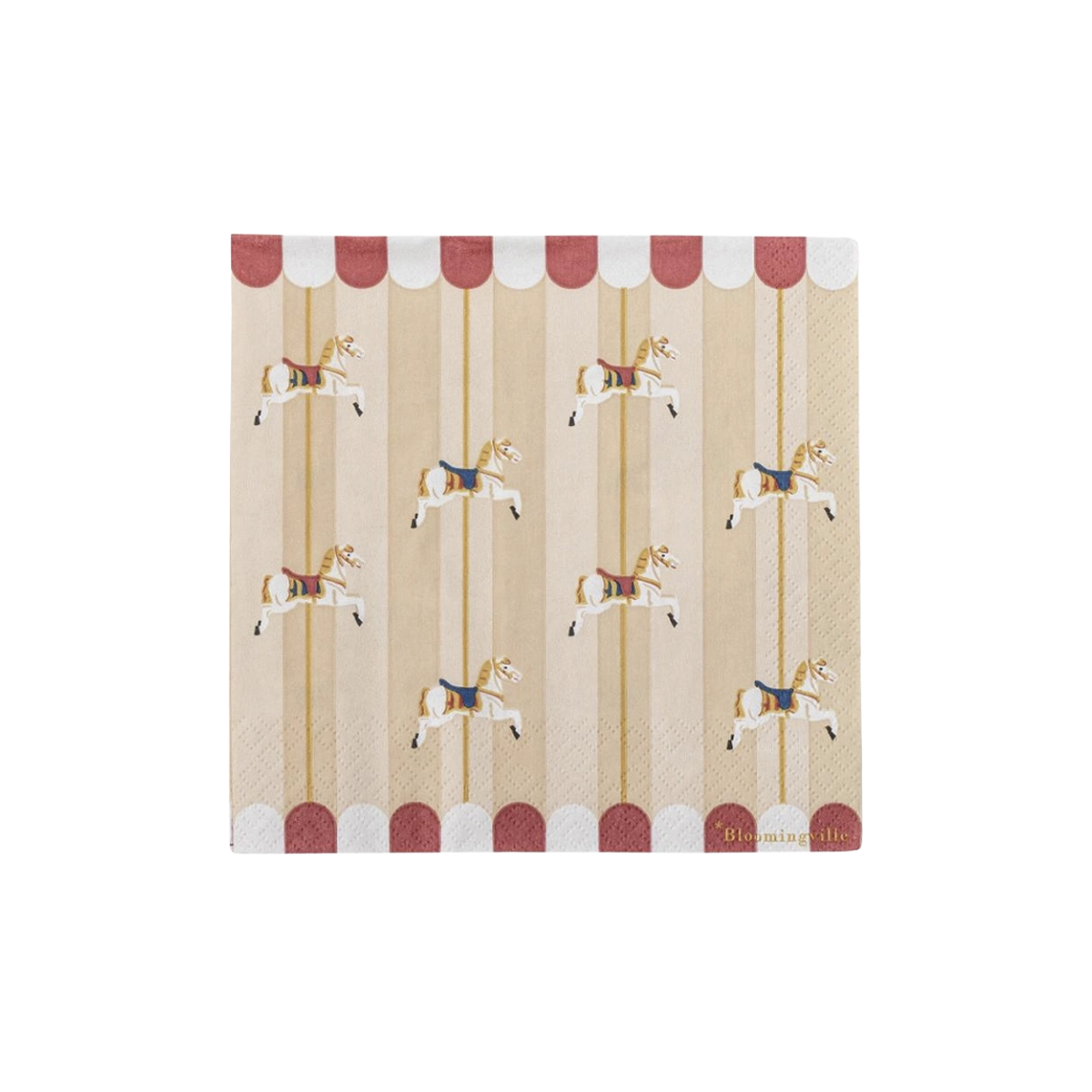 Merry-go-round Serviet, Natur, FSC® Mix, Papir2