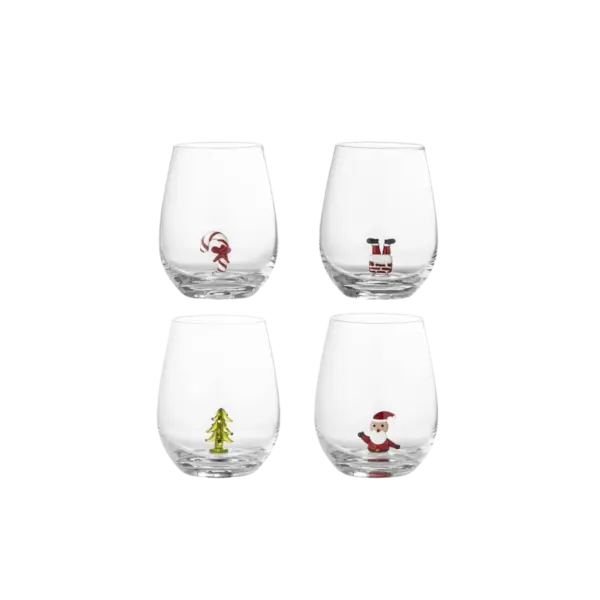 Misa Drikkeglas, Multipak, Klar, Glas 4-pack