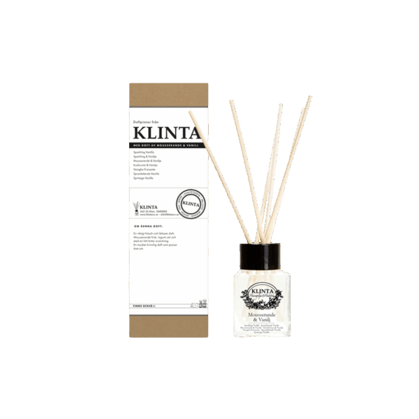 Doftpinnar 50ml - Mousserande & Vanilj