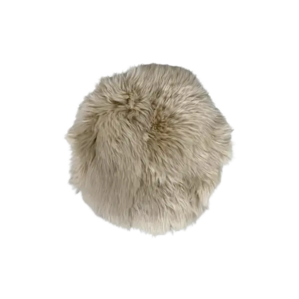 SEAT CUSHION SHEEPSKIN CREAM
