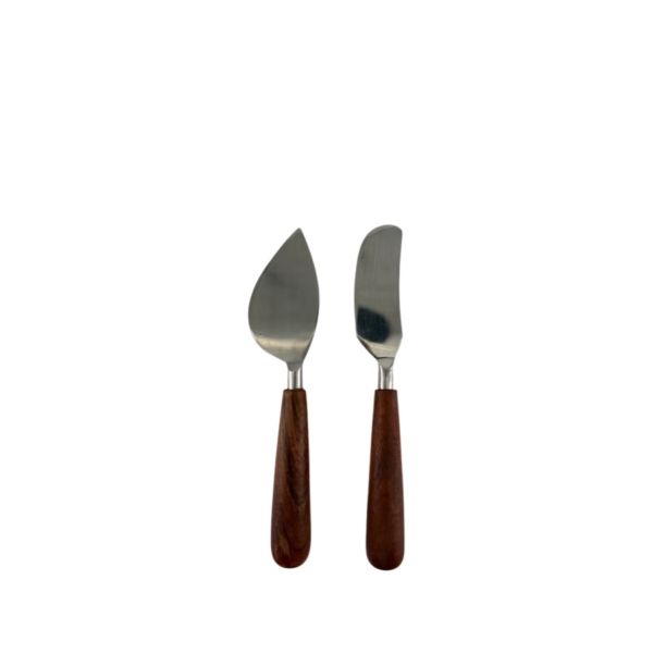 WOODY CHEESE KNIFES 2-pack
