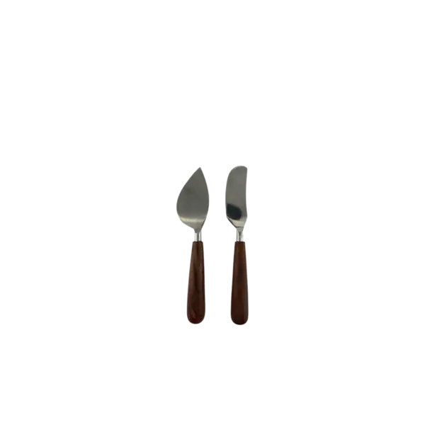 WOODY CHEESE KNIFES 2-pack