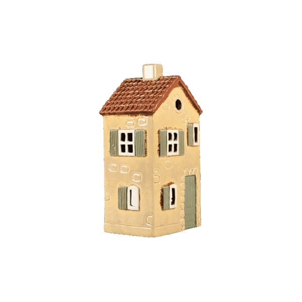 Keramikhus, Gul, H 21cm