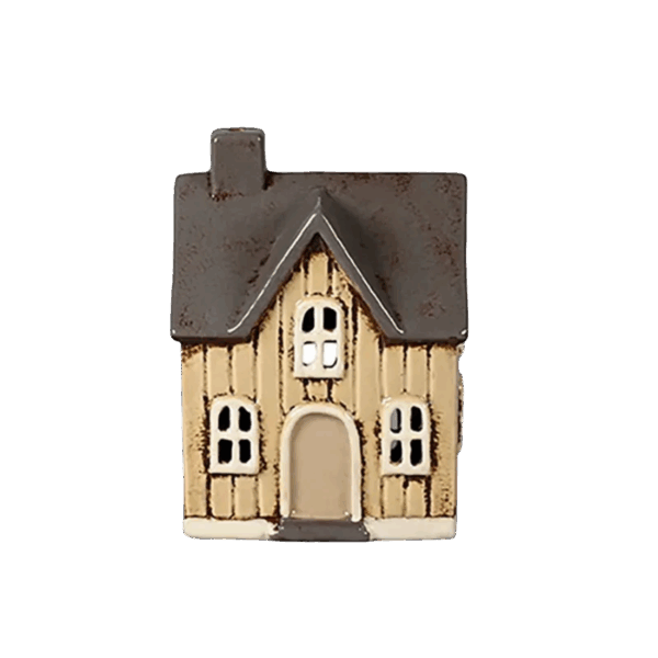 Keramikhus Gult,  H 14cm, W 10cm, D 9cm,