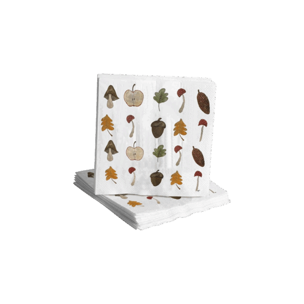 Lunchservett Höst, 20st 33x33cm