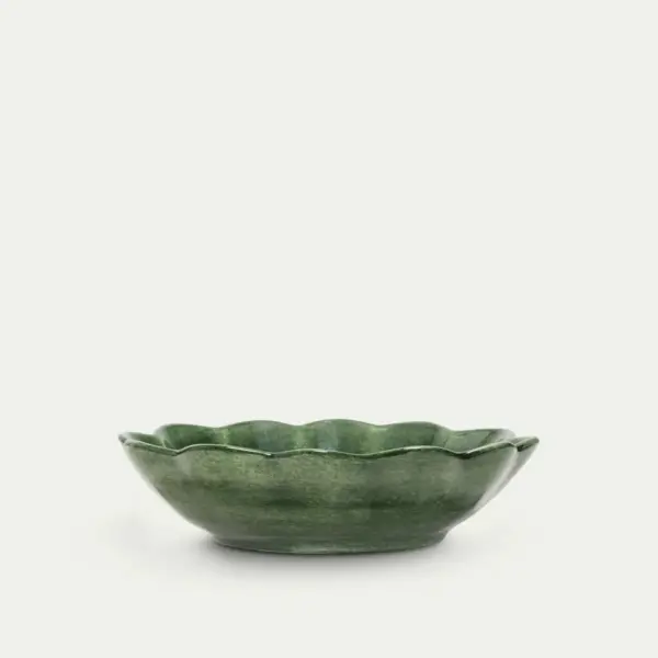 NYHET! Oyster Skål 18x16cm/40cl Forest Green