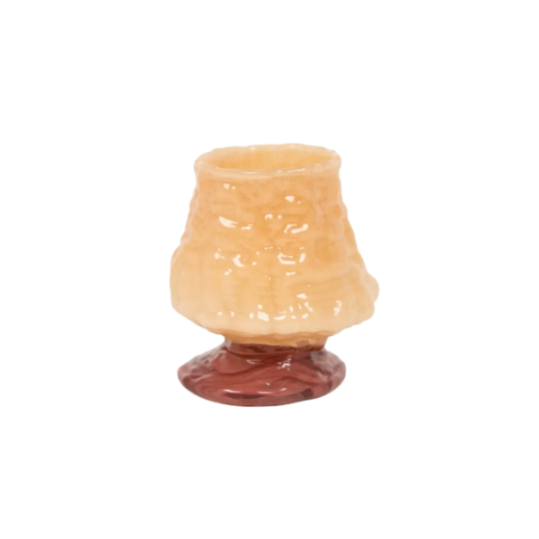 Kiva ljuslykta persika