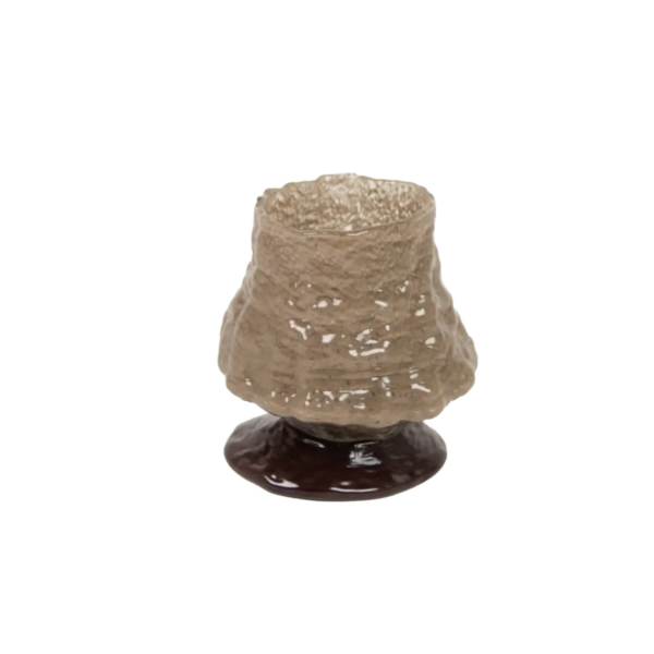 Kiva ljuslykta taupe