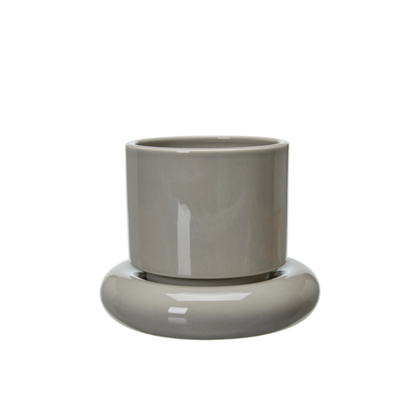 AMARA Kruka Grå 19x15cm